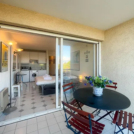 Vecchio Port Vauban Sea Front 3 Pers Ac Wifi * 昂蒂布